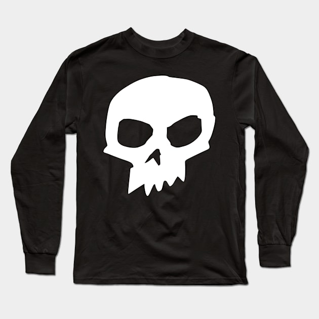 Sid Skull Long Sleeve T-Shirt by Bimonastel